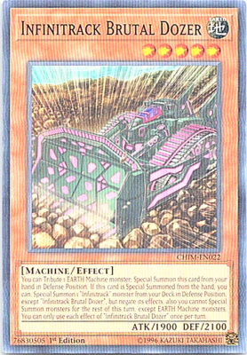 Yu-Gi-Oh! - Infinitrack Brutal Dozer - CHIM-EN022 - Común - 1ª