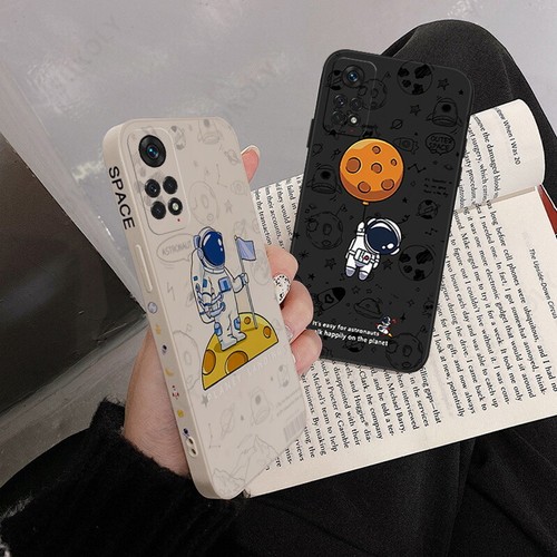 Hülle für Xiaomi Redmi 10 Note 11 10 9 8 Pro Mi 11 10T Stoßfest Astronaut Cover - Bild 5 von 16