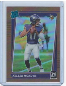 Kellen Mond 2021 Donruss Optic #221 Bronze RC Minnesota Vikings