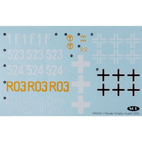 2222000229 1:16 Bausatz Panzer I Ausf.b 155.83 3 - Bild 5 von 5