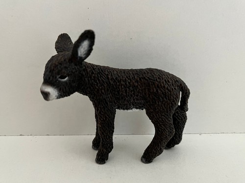 Schleich Poitou Esel Donkey Fohlen Foal Figuren NEU oder gebraucht zur Auswahl - Picture 8 of 9