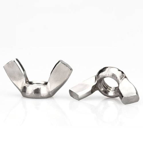 304-A2/316-A4 Stainless Steel Butterfly Wing Nut Hand Tighten Nut M3M4M6M8M10M12 - Picture 4 of 14
