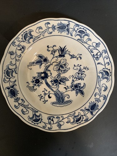 Double Pheonix Ironstone Ming Tree Oval Serving Bowl And Saucer - Picture 2 of 7