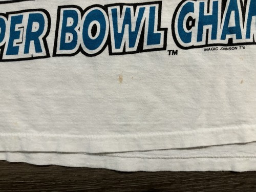 Camisa XL para hombre Dallas Cowboys Super Bowl Magic Johnson AOP blanca azul de colección 1993 - Imagen 8 de 21