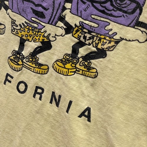 80s The California Raisins I Heard It Throughout The Grapevine Sz M Shirt Yellow - Picture 6 of 22