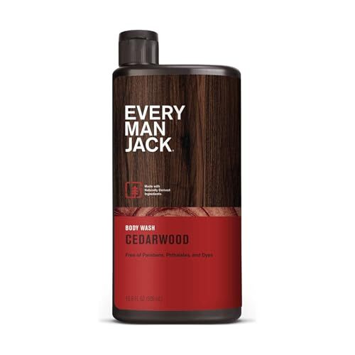 Every Man Jack Body Wash and Shower Gel Cedarwood, 16.9 Ounce  Assorted Scents  - Picture 1 of 31