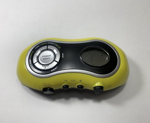 Radio Shack Retro 1201074 AM/FM Amarillo DIGITAL Pulsera Radio