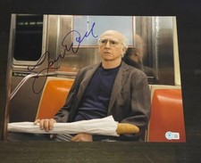 LARRY DAVID SIGNED CURB YOUR ENTHUSIASM 11x14 PHOTO SEINFELD BECKETT BAS COA LARRY DAVID SIGNED CURB YOUR ENTHUSIASM 11x14 PHOTO SEINFELD BECKETT BAS COA