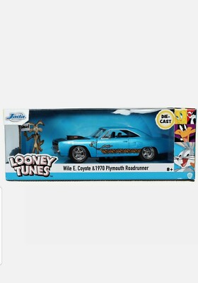 ミニカー Wile E. Coyote & Plymouth Roadrunner Amazon.com: Jada Wile E Coyote & 1970 Plymouth Road Runner
