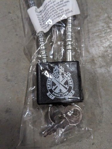 Springfield Armory Lock Kabelpistole mit Schlüsseln 8"" & 6"" Menge 2 Kabelschlösser - Bild 5 von 6