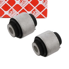 2x febi 29689 Querlenkerlager für VW PASSAT B6-8 AUDI A3 LEON hinten oben innen