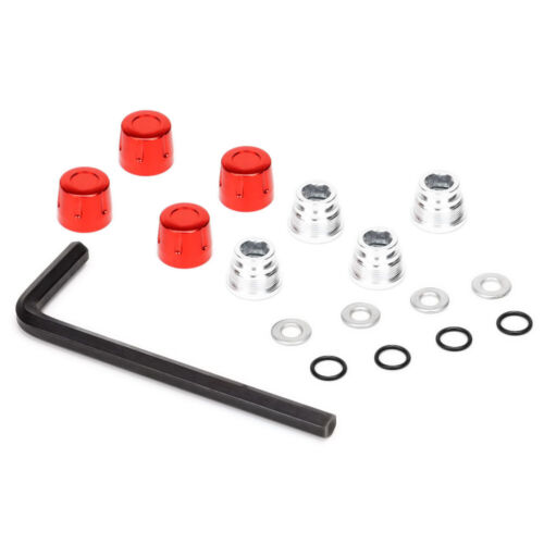 Tuercas de bloqueo de llanta de rueda M4 tapa central para radiocontrol 1/10 Traxxas TRX-4 TRX6 SCX10 Tamiya - Imagen 3 de 20
