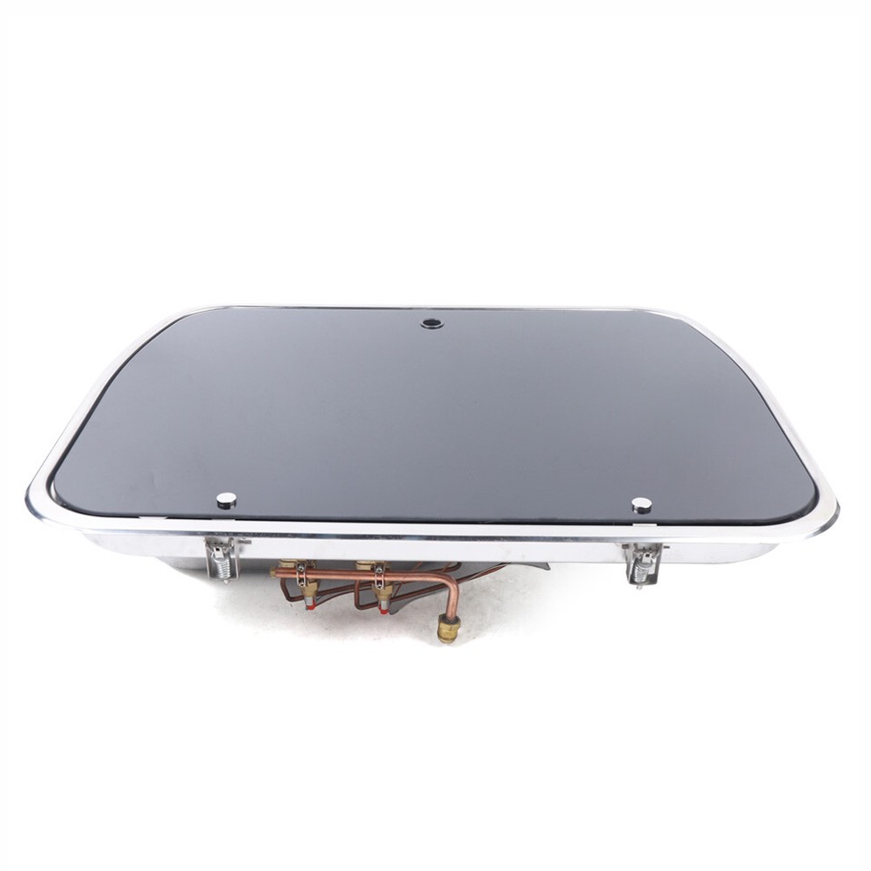 For Boat Caravan Rv 2 Burner Lpg Gas Stove Hob Stainless Sink Combo