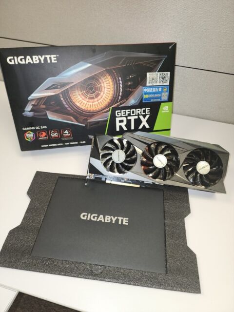 GIGABYTE GeForce RTX 3090 GAMING OC 24GB GDDR6X Graphics Card for 