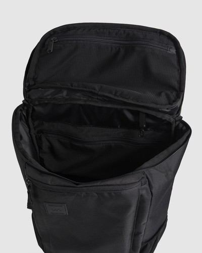 RVCA Voyage Backpack IV BLACK RUCA 30L - Picture 3 of 5