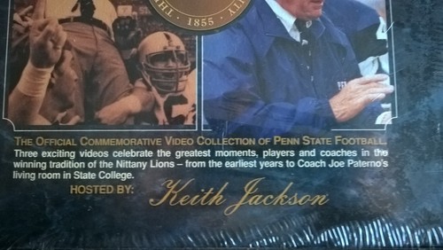 Penn State Football Commemorative Set 3 VHS Tapes Nittany Paterno Jackson 1995 - Picture 2 of 11
