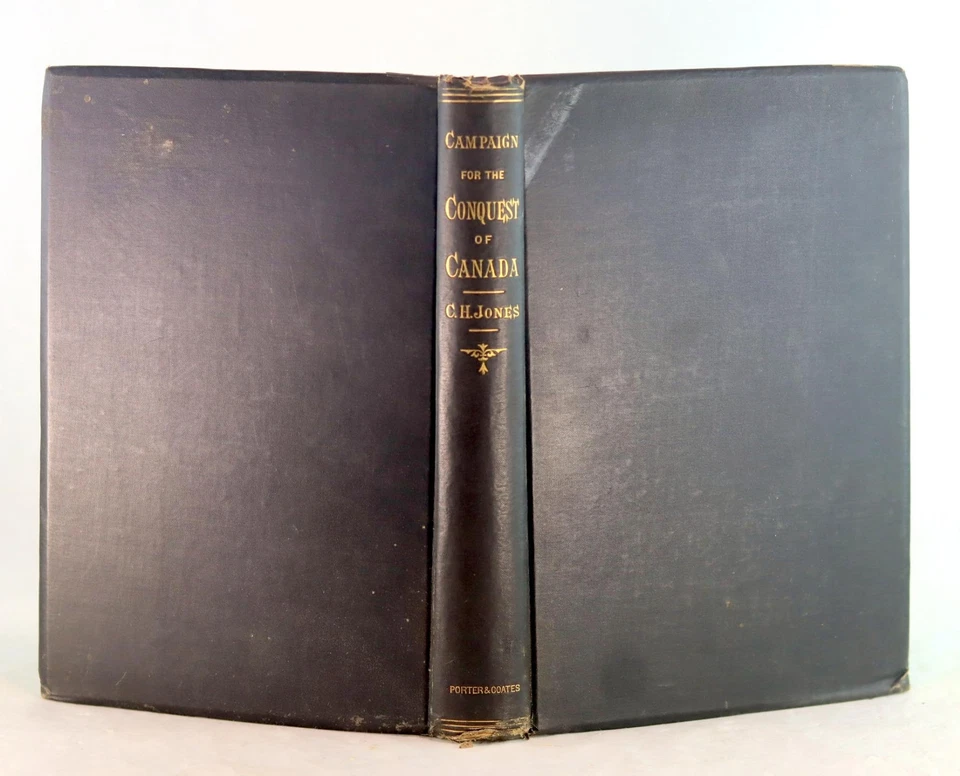 Charles Jones 1882 History Of The Campaign For The Conquest Of Canada In 1776 HC - Image 3 of 4