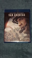 San Andreas (Blu-ray, DVD 2015) Dwayne Johnson WS Used (Digital redeemed)