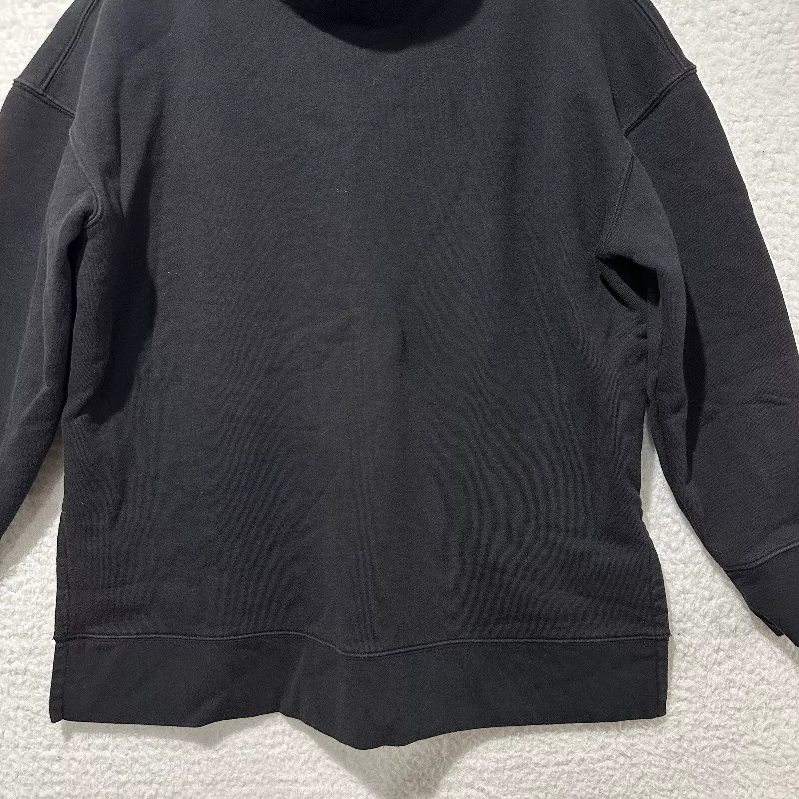 athleta turtleneck fleece heavy warm sweatshirt