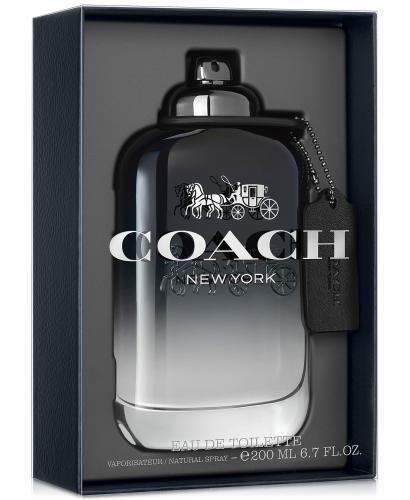 COACH NEW YORK 6,7 OZ (200 ML) EDT SPRAY DA COACH PER UOMO NUOVO IN SCATOLA - Foto 1 di 1