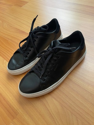 Zapatilla deportiva de cuero Axel Arigato Clean 90, talla: 43 UK 9 negra blanca - Imagen 7 de 17
