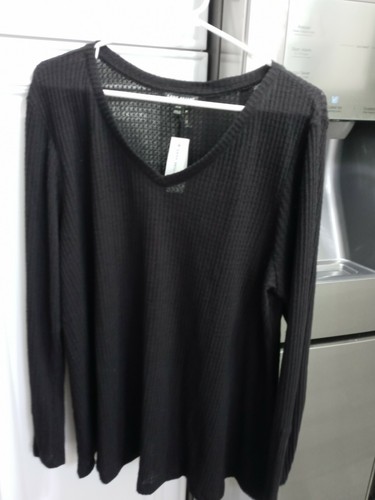 Lane Bryant Swing Collection Langarm Relaxed Gerippt Thermo Tunika Kurz - Bild 7 von 11