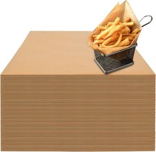 100 Count Pre-Cut Deli Wax Paper Sheets, 12x12" Free Ship