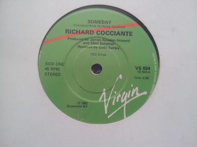 7'' Single Vinyl Riccardo Richard Cocciante - Sincerity/ Someday SUNG IN ENGLISH