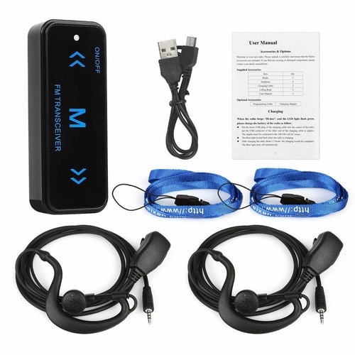 2pcs LEIXEN VV-108 MINI 16Channel Walkie Talkie UHF 400-480MHz USB Power 500mAh - Picture 2 of 12