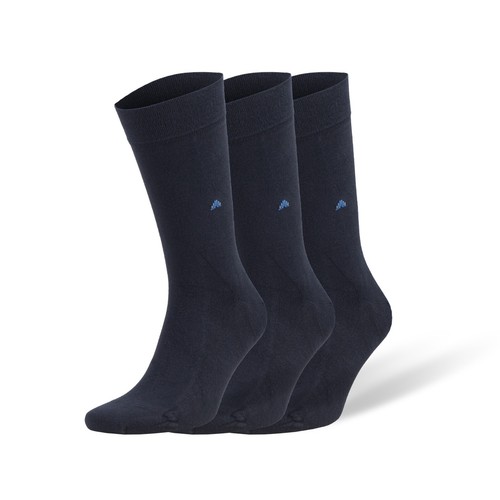 Bamboo Dress Socks for Men with Reinforced Seamless Toe 3 Pairs - Picture 17 of 48