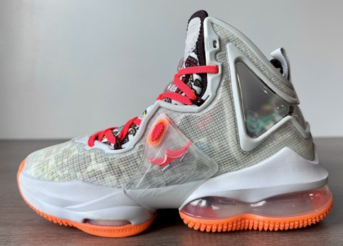 Nike Lebron XIX 19 'Fast Food' Basketball Sneakers Sz Youth 4 (DD0418-001) - Picture 3 of 10