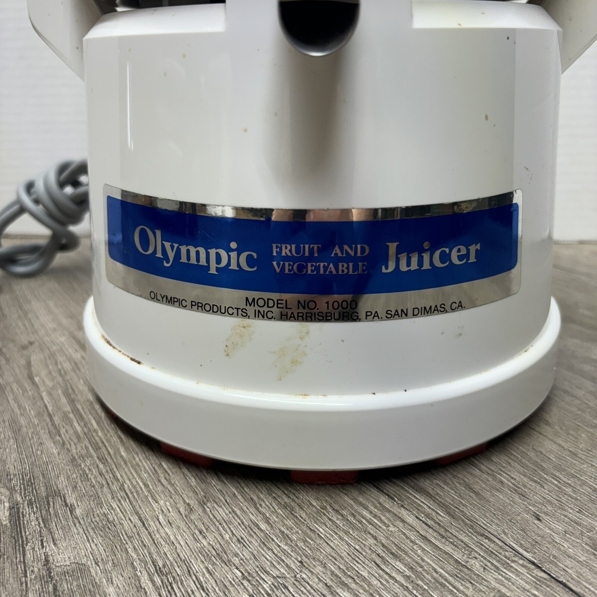 新品・送料込 GLVS-642ML VELOCE OLYMPIC Olympic Juicer Extractor Omega Mod 1000 Fruit and Vegetable