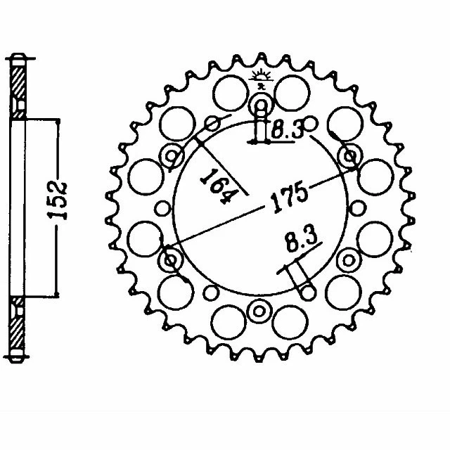 Kettensatz ENUMA 520 HO für SMC 170 - Bild 3 von 3