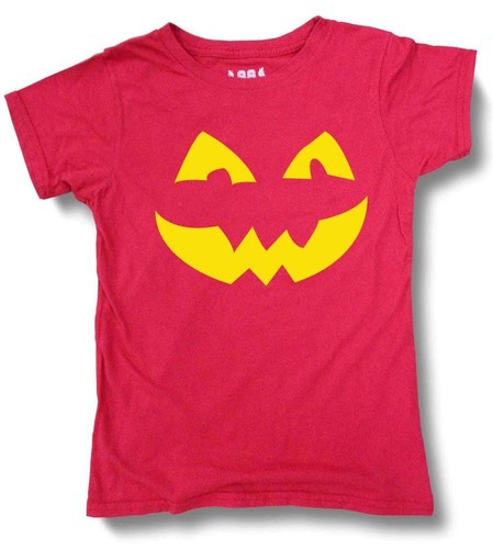 NUEVA CON ETIQUETAS CAMISETA PERSONALIZADA PARA NIÑOS JÓVENES NIÑOS HALLOWEEN SONRISA CALABAZA DIVERTIDA ALGODÓN LAVADO - Imagen 15 de 15