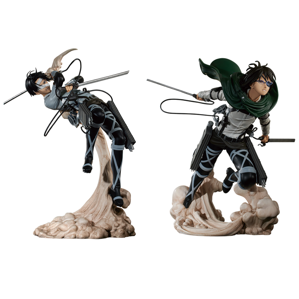 Ichiban Kuji Attack on Titan The Rumbling Levi Ackerman & Hanji