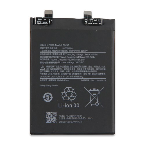 Batterie pour Xiaomi Redmi K50 Jeu Poco F4 Pro Ultra 12T Pro BP48 BM5F BM5E BM5J - Photo 4 sur 12