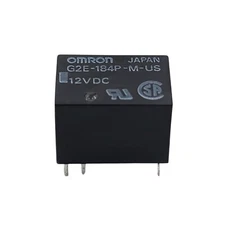 Omron G2E-184P-M-US 12V DC 1 Amp SPDT Relay 6 Pins