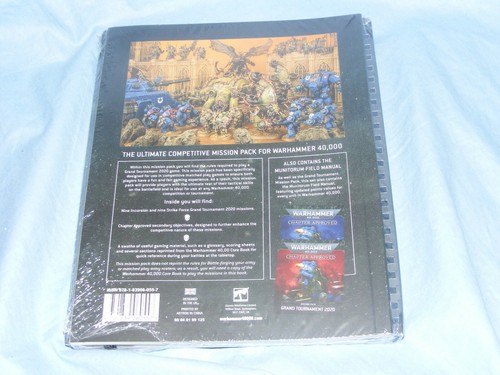 Grand Tournament 2020 Mission Pack In Stock Warhammer 40,000 Chapter Approved - Picture 2 of 2