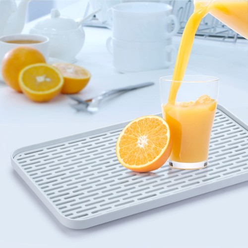 2tier Drain Tray Dish Drainer Drying Rack Plastic Tea Tray For Cup Bowl Fruit - Picture 5 of 6