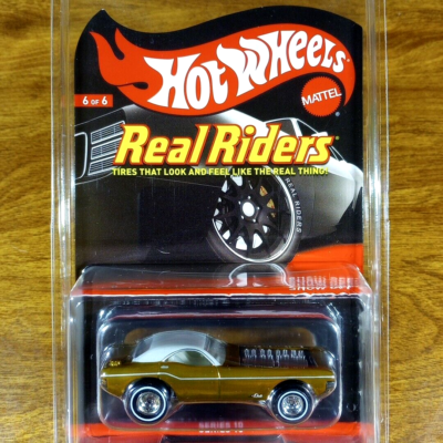 Hot Wheels RLC Real Riders Series Show Off 2068/3500 Gold 10 6/6