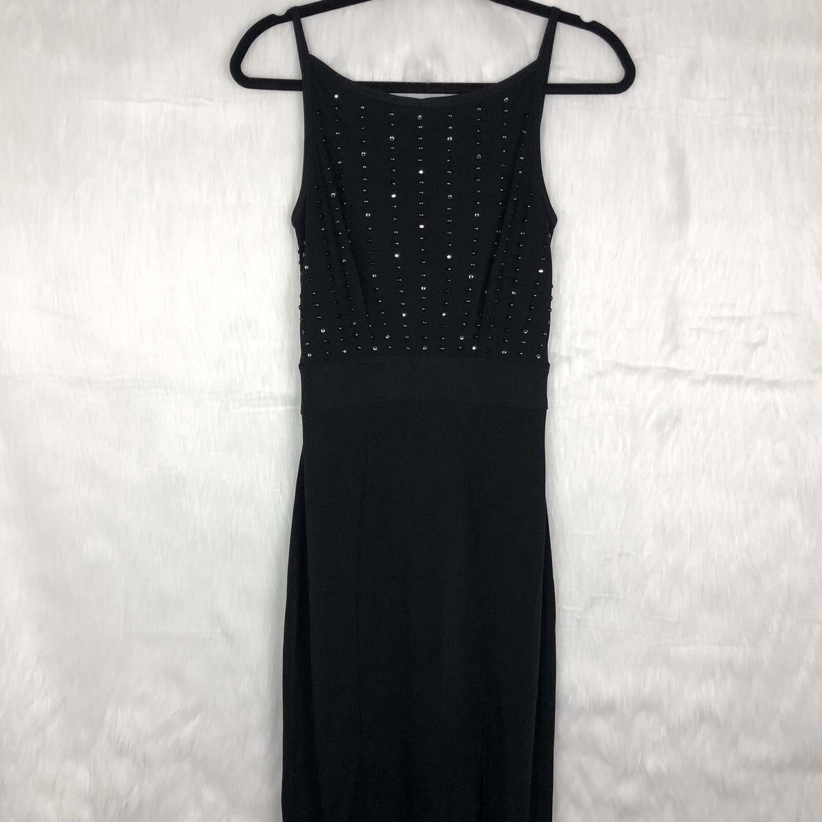新品☆ TADASHI SHOJI サイズ6 紺色×ブラック タダシショージ TADASHI SHOJI☆セレブ御用達！高級感漂う