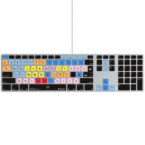 Avid Media Composer Keyboard Cover Skin for MacBook Pro and iMac by Editors Keys - Picture 17 of 19