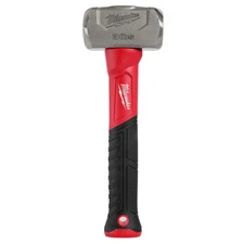 NEW 3lb Milwaukee Fiberglass Drilling Hammer Fiberglass Handle Forged Steel Head