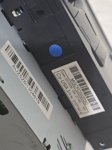 Receptor de radio reproductor de CD Audi A4 Am Fm 2010-2012 8T1035186R OEM PROBADO 10 11 12 - Imagen 9 de 10