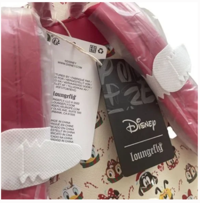 Loungefly Disney Minnie Mickey Hot Cocoa SCENTED Mini Backpack Ear Set NWT Loungefly Disney Minnie Mickey Hot Cocoa SCENTED Mini  main image 4
