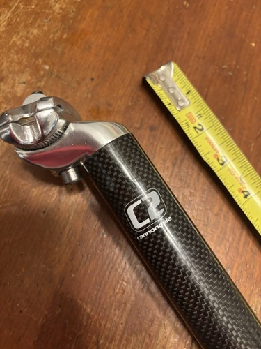 Cannondale Aluminum C2 Seatpost 31.6 300mm Seat Post Ltwt Offset Nice See - Picture 5 of 12