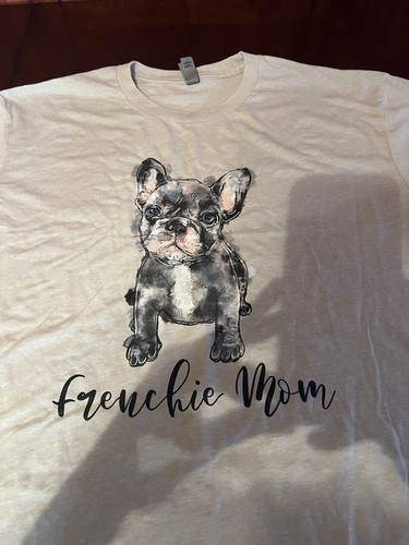 Frenchie Mom Lover Owner French Bulldog Mother Mommy Mama Gift Unisex T-Shirt - Picture 3 of 7