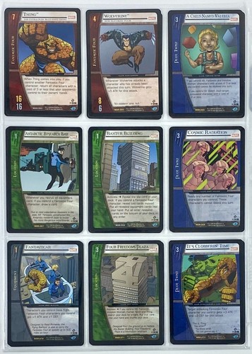 Upper Deck VS System - Marvel Origins 1st Ed. 220/220 Complete Nonfoil Set NM-LP - Picture 8 of 24