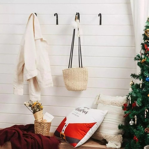 10pcs Metal Hanging Basket Brackets Garden Plant Hanger Hook Wall Decor NEW - Picture 6 of 17