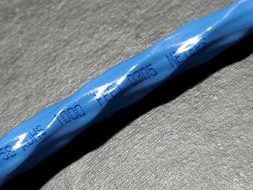 Belden 10GX12 23/4P 625MHz Cat6A Enhanced U/UTP Networking Cable CMR Blue /50ft - Picture 7 of 10
